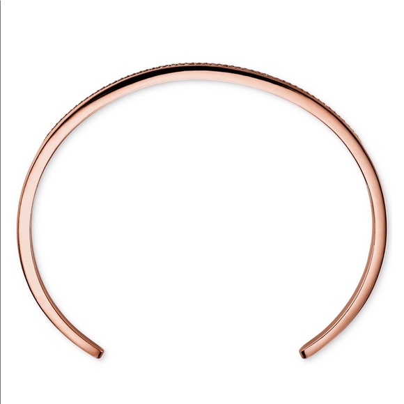 MK sterling silver cristal cuff B. - Picture 2 of 3